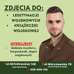 Zdjęcia do legitymacji wojskowej Białystok
