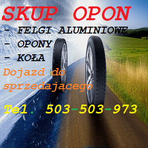503-503-973 SKUP OPON - Białystok - SKUP FELG aluminiowych
