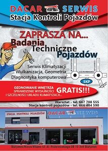DACAR SERWIS ZATRUDNI DIAGNOSTA SAMOCHODOWY