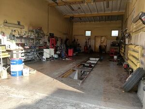 Warsztat z wyposażeniem