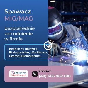 Spawacz MIG/MAG - Czarna Białostocka (bezpłatny dojazd)