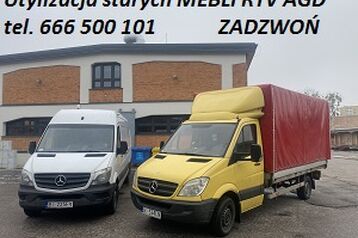 OPRÓŻNIANIE MIESZKAŃ - WYWÓZ GABARYTÓW - WYWÓZ GRUZU - ODBIÓR ZŁOMU