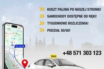 Zatrudnimy na BOLT,FREE NOW,UBER