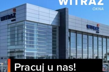 Pracownik linii produkcyjnej PVC Witraż Okna