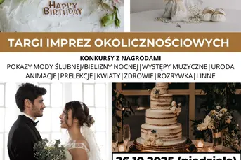 Zostań wystawcą - targi ślubne i innych imprez
