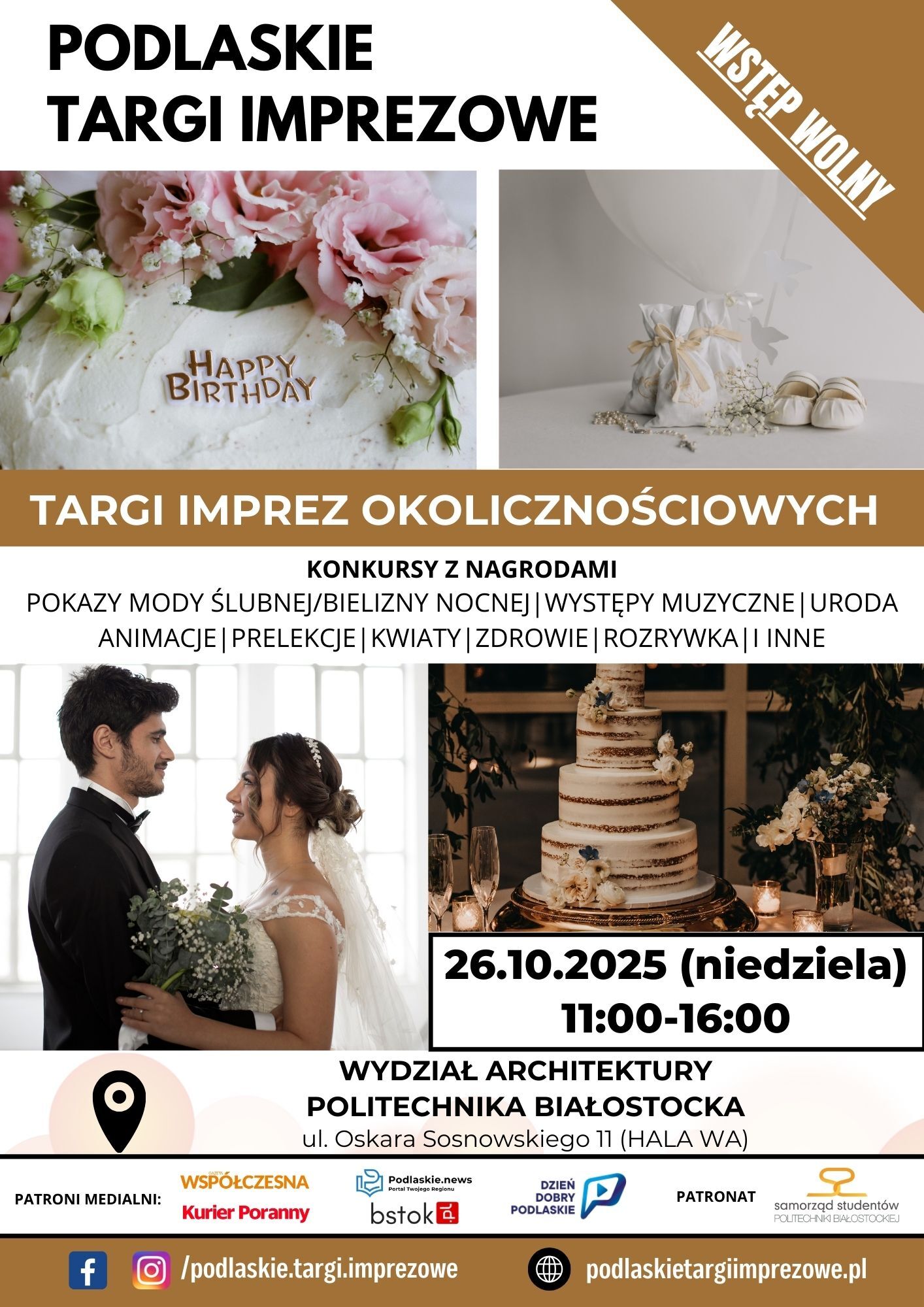 Zostań wystawcą - targi ślubne i innych imprez