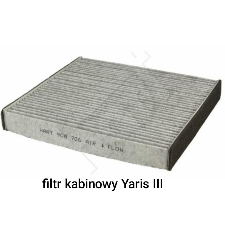 Filtr kabinowy z węglem aktywnym np. do Yaris III
