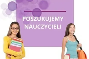 Zatrudnimy nauczyciela!