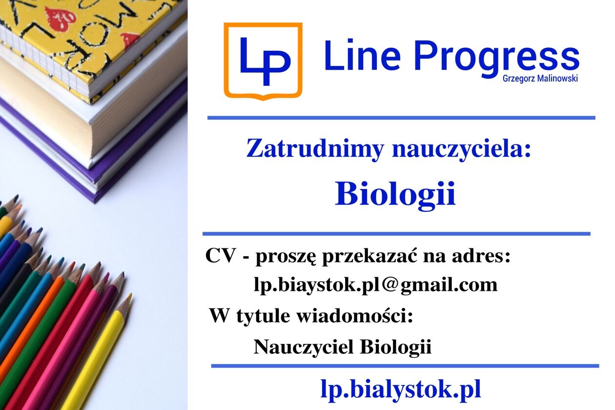 Zatrudnię Nauczyciela Biologii