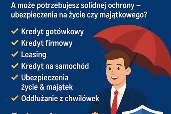 Kredyty i ubezpieczenia w jednym miejscu