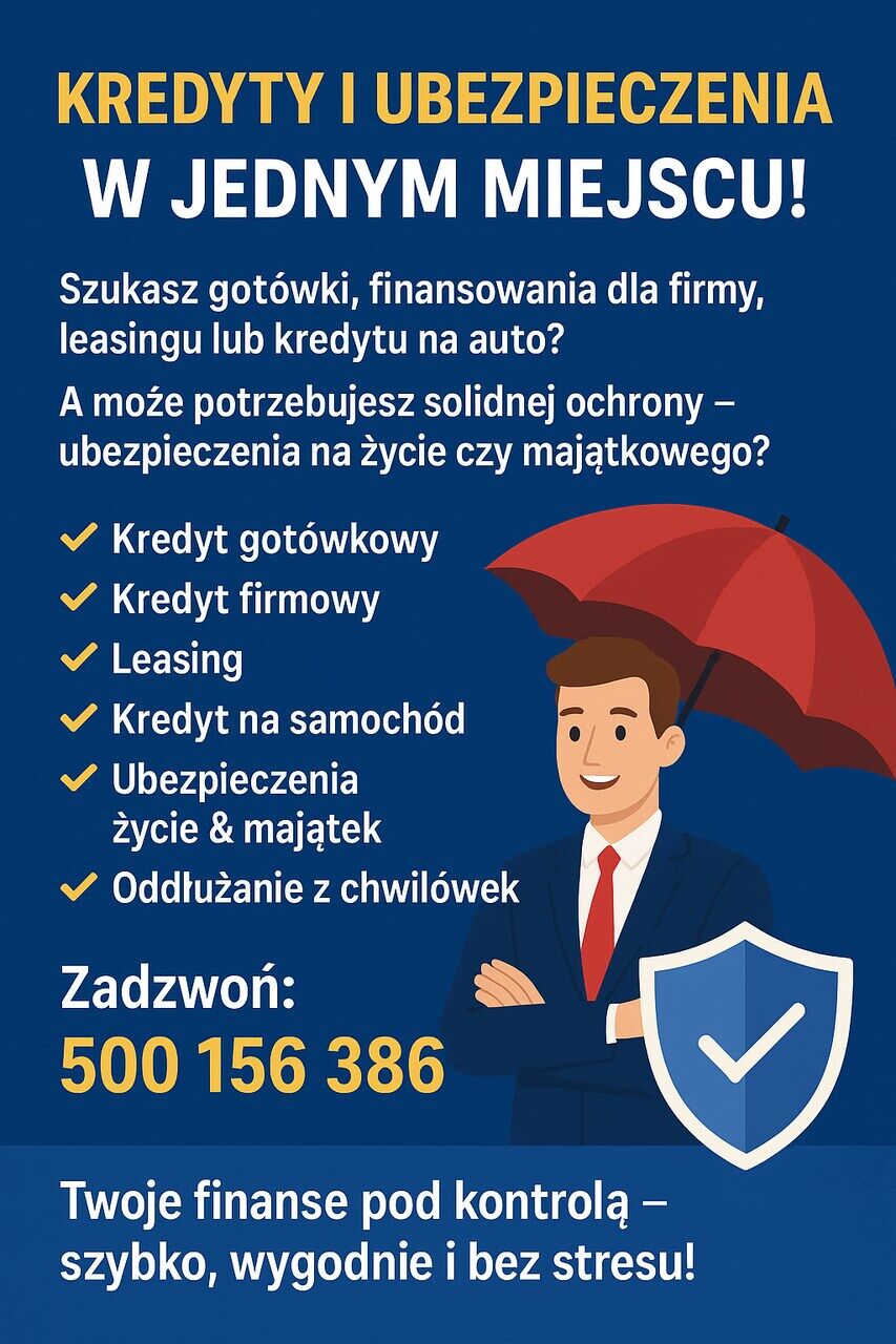 Kredyty i ubezpieczenia w jednym miejscu