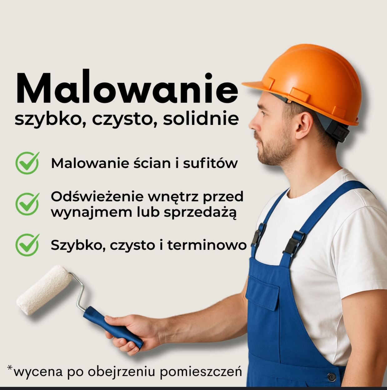 Malowanie mieszkań 