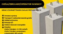 CIEŚLA, ZBROJARZ, OPERATOR SUWNICY Niemcy