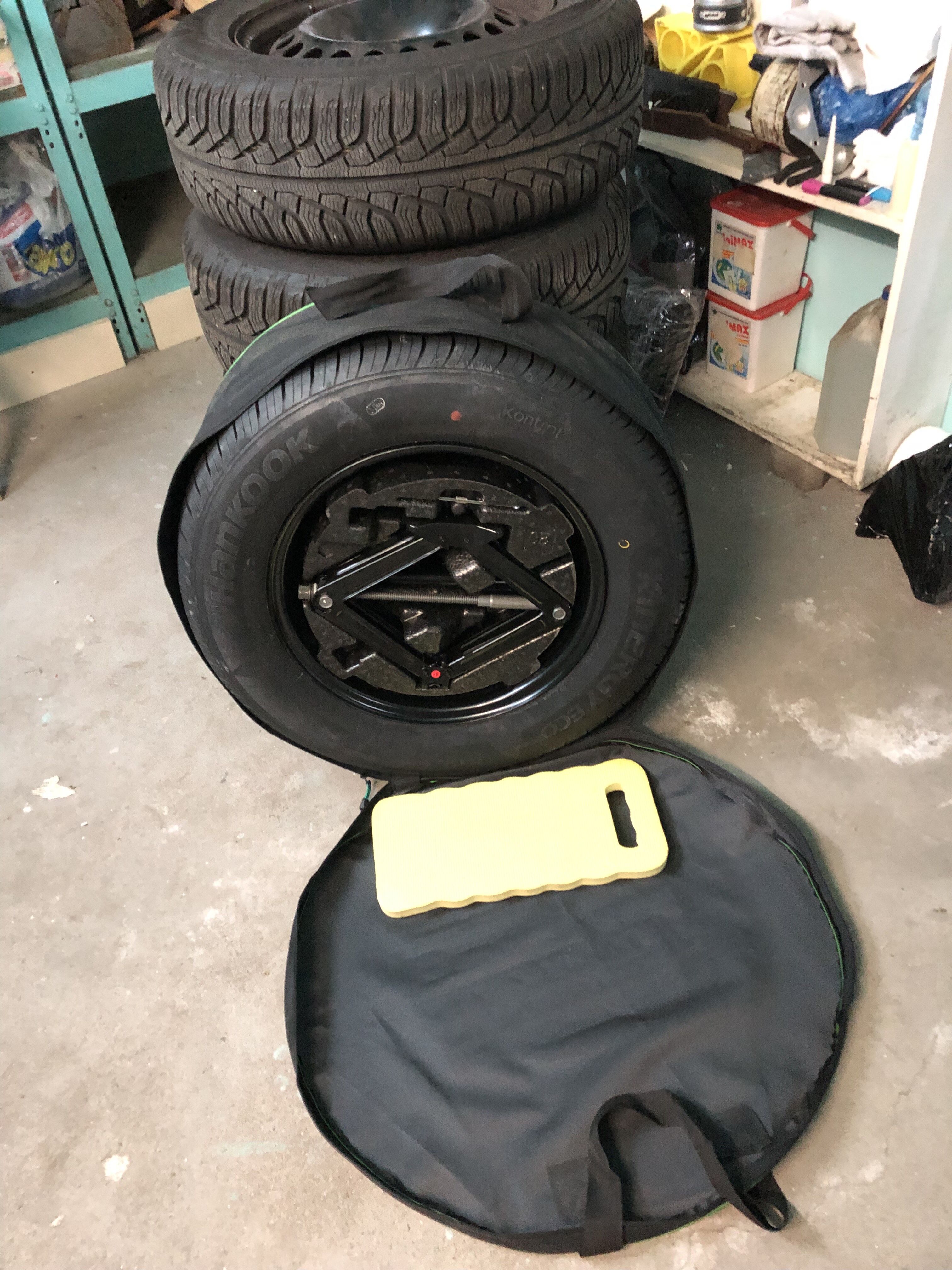 Koła zimowe 4szt użuwane 1szt dojazdowe Opel Mokka