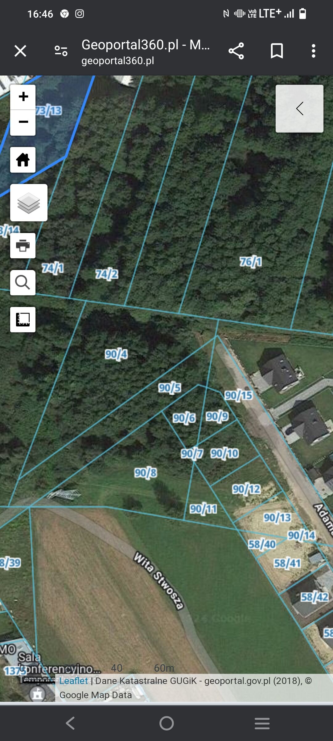 Sprzedam działkę 2500m2 w Białymstoku. Ter.zielone