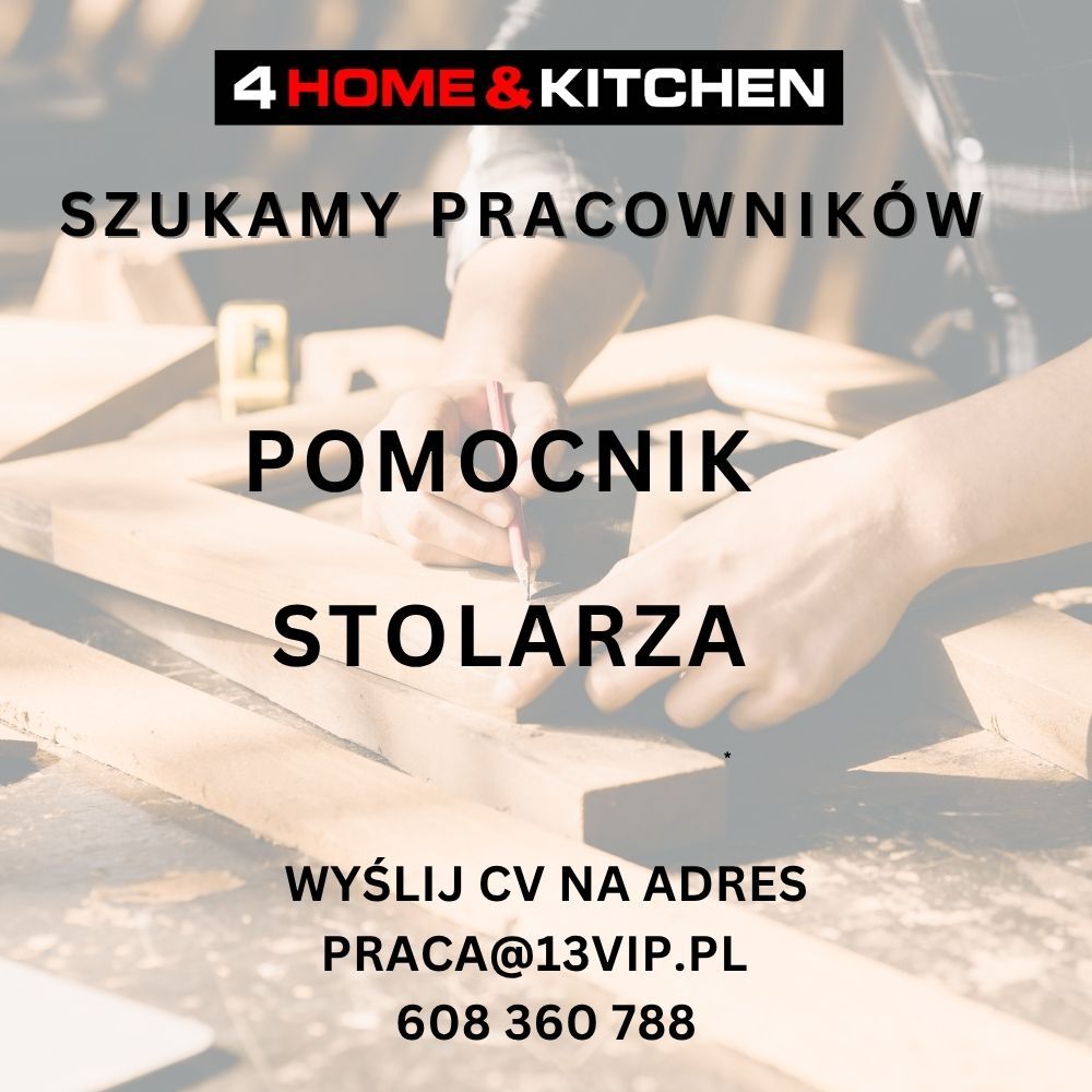 Szukamy pracowników na stolarnie 