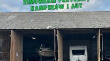 Zimowanie garażowanie przyczep kempingowych