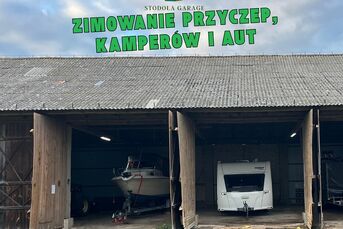 Zimowanie garażowanie przyczep kempingowych