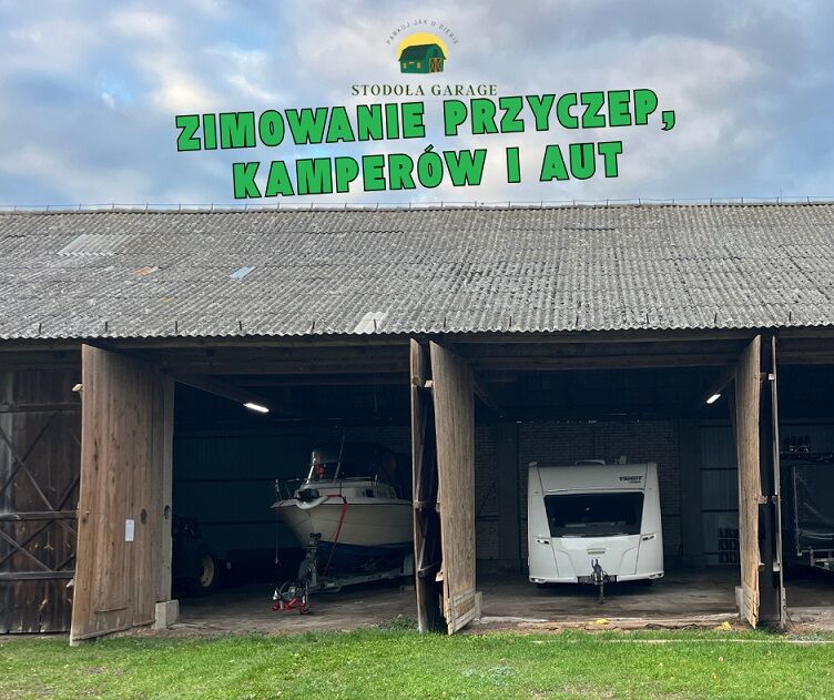 Zimowanie garażowanie przyczep kempingowych