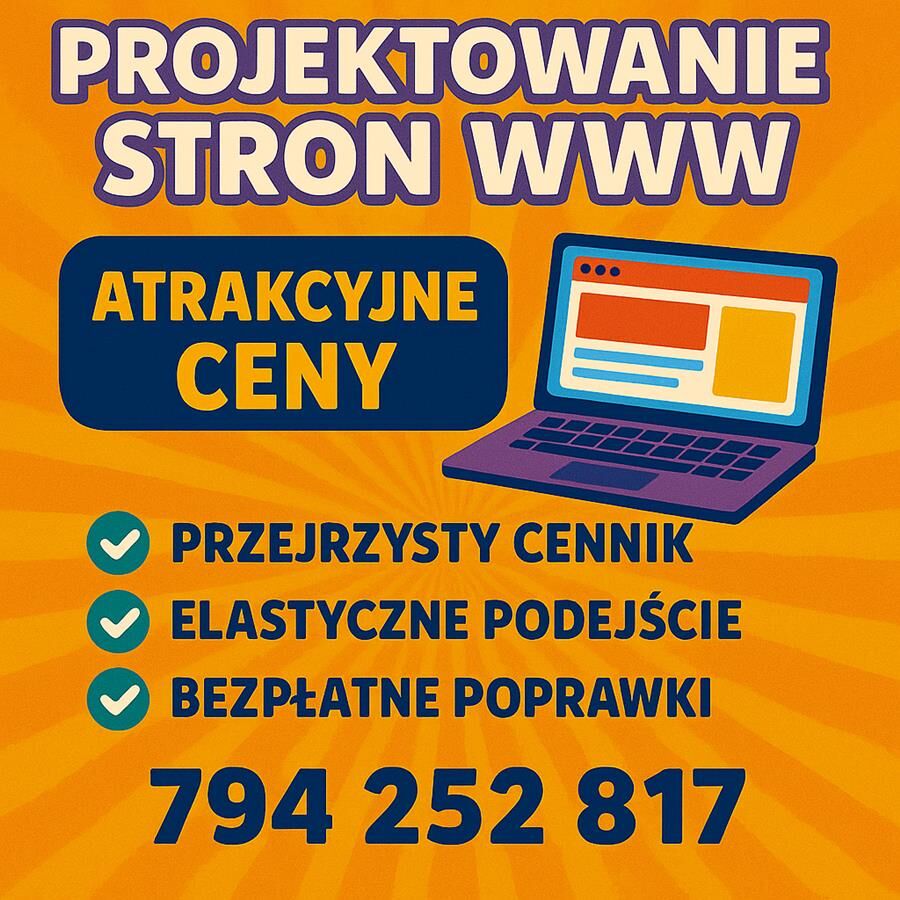 Projekty stron www, Wordpress/ Bez zaliczki/ Bezpł