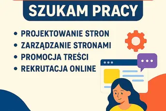 Szukam pracy - projektowanie i obsługa stron inter