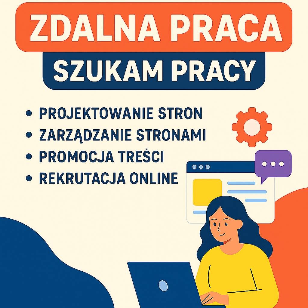 Szukam pracy - projektowanie i obsługa stron inter