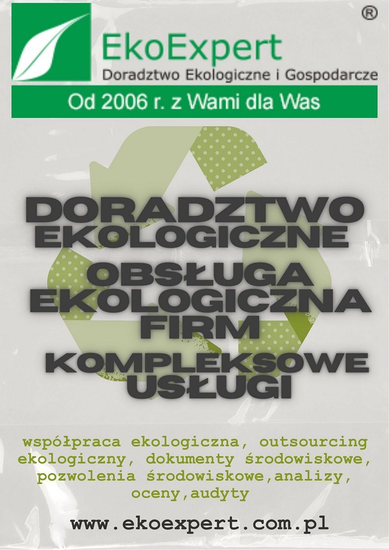 ROZLICZENIA ŚRODOWISKOWE DORADZTWO EKOEXPERT