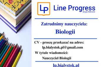 Zatrudnię Nauczyciela Biologii