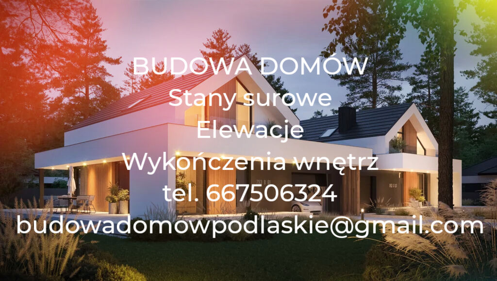 Budowa domów. Stany surowe, Elewacje