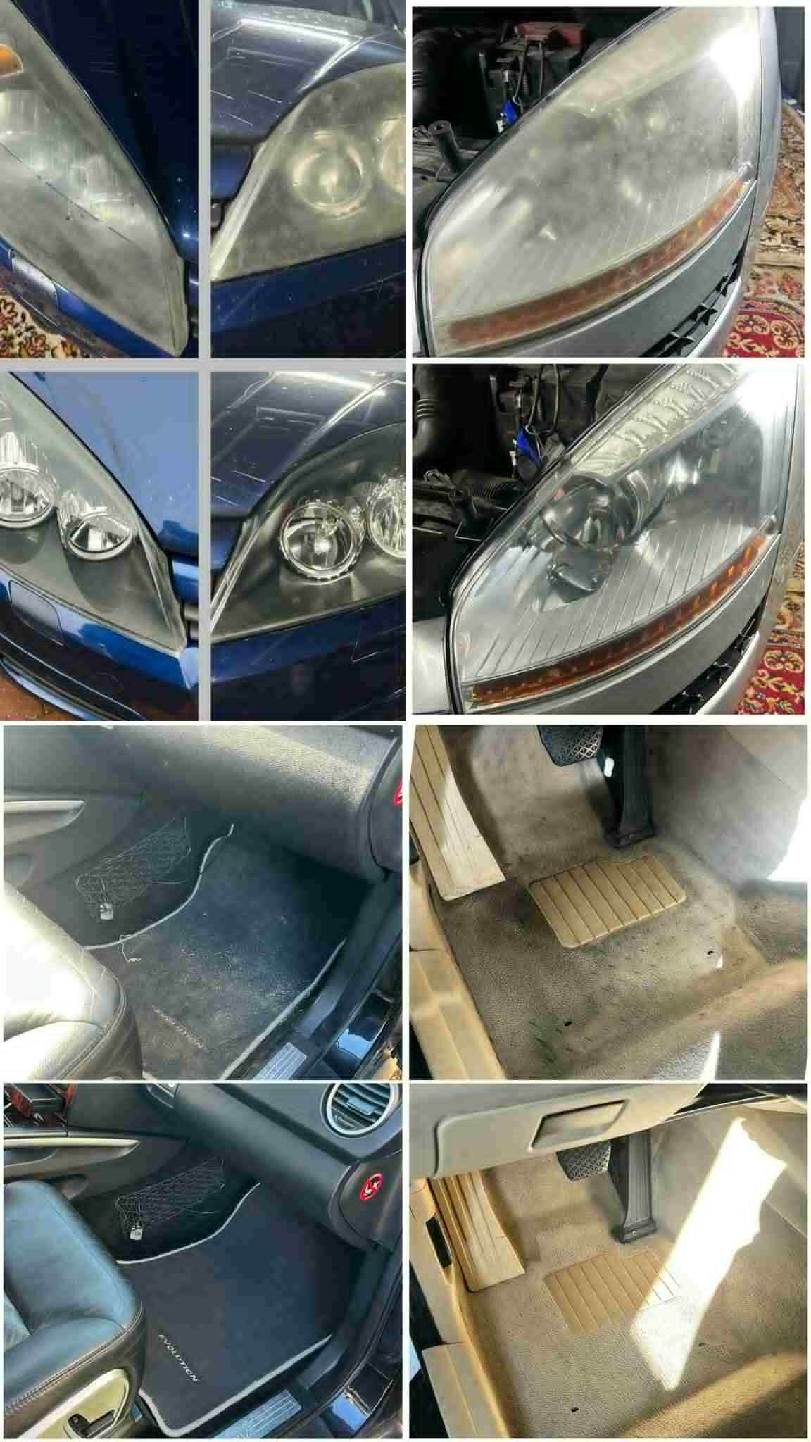 Czyszczenie Aut/Polerowanie reflektorów