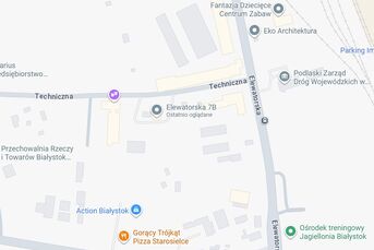 Białystok Elewatorska – Plac Parkingowy TIR 