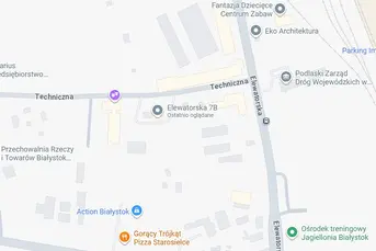 Białystok Elewatorska – Plac Parkingowy TIR 