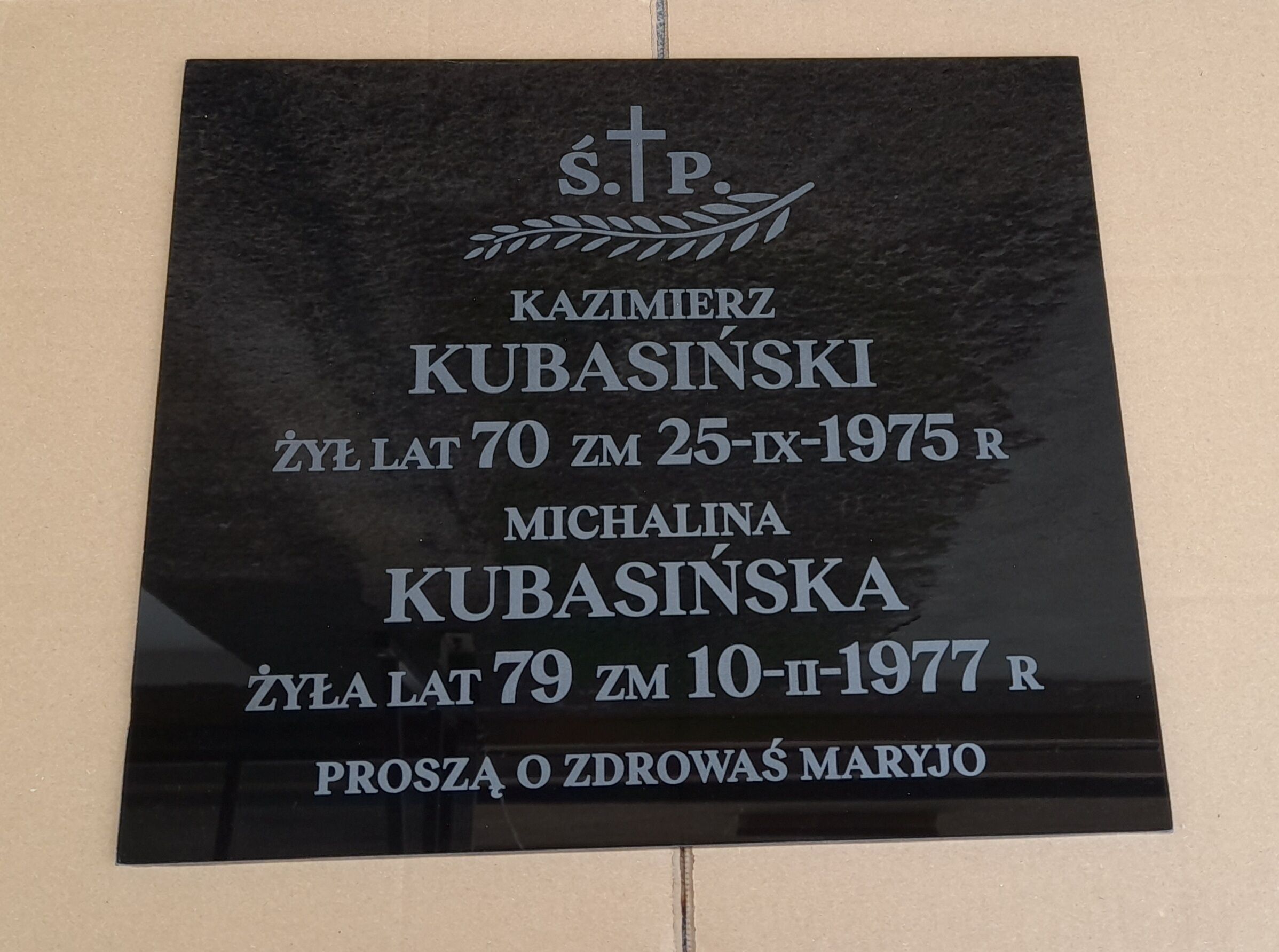 TABLICE NAGROBKOWE SZKLANE - Szybkie realizacje