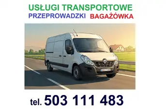 BAGAŻÓWKA, TRANSPORT MEBLI, AGD, różnych rzeczy