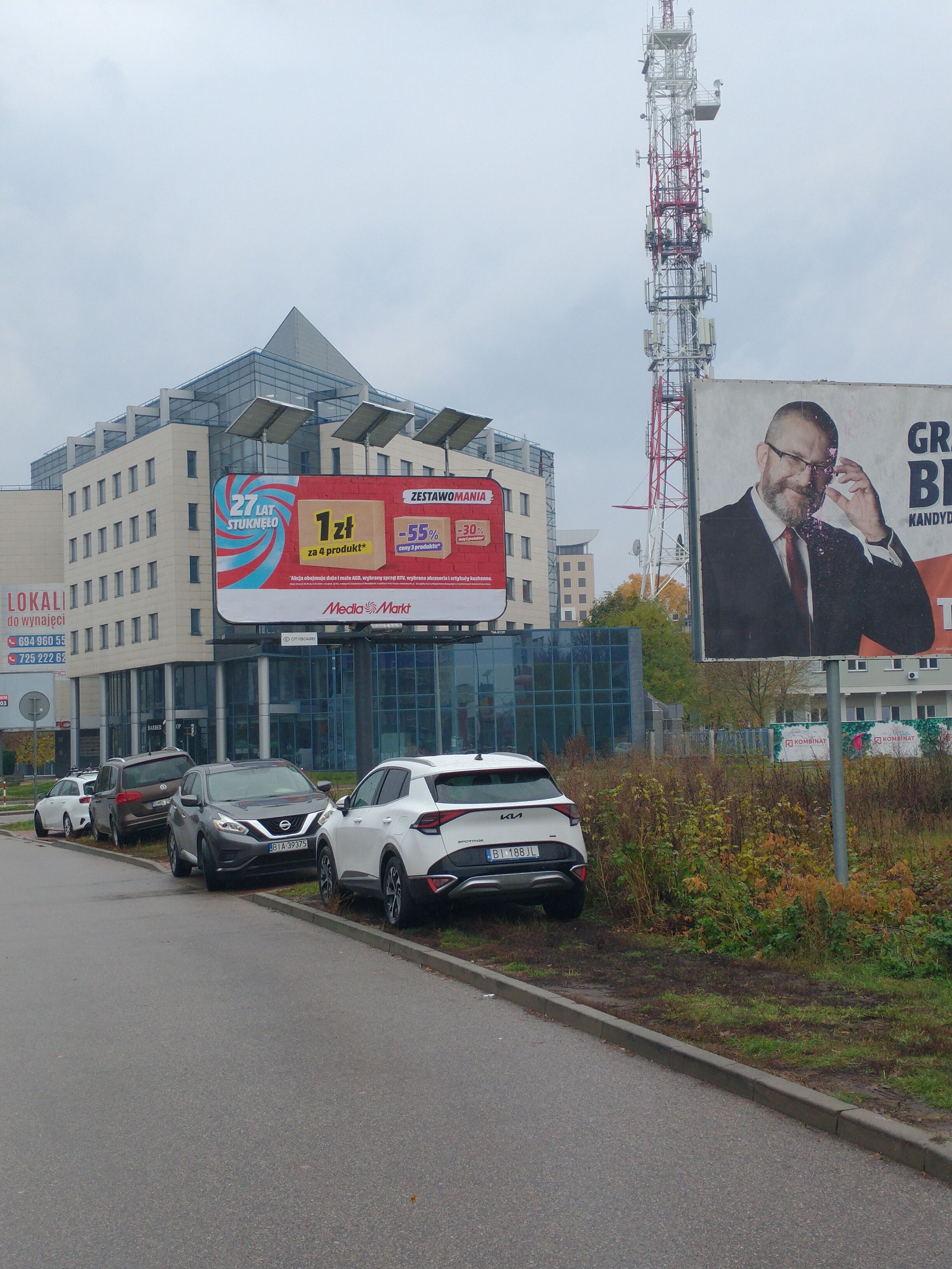 Wydzierżawię 2 działki; 1-Legionowa, 2-Kopernika.