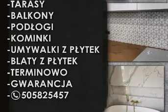 Glazurnik, wykończenia wnętrz 