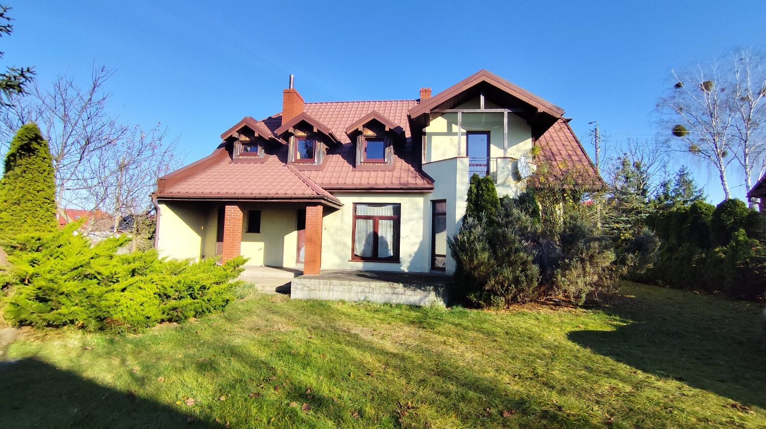 Dom parterowy z poddaszem użytkowym 175/1604m2, NAREW