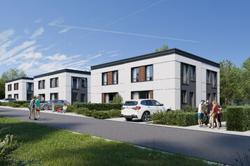 Porosły * ostatnie dwa domy * ul. Wspólna