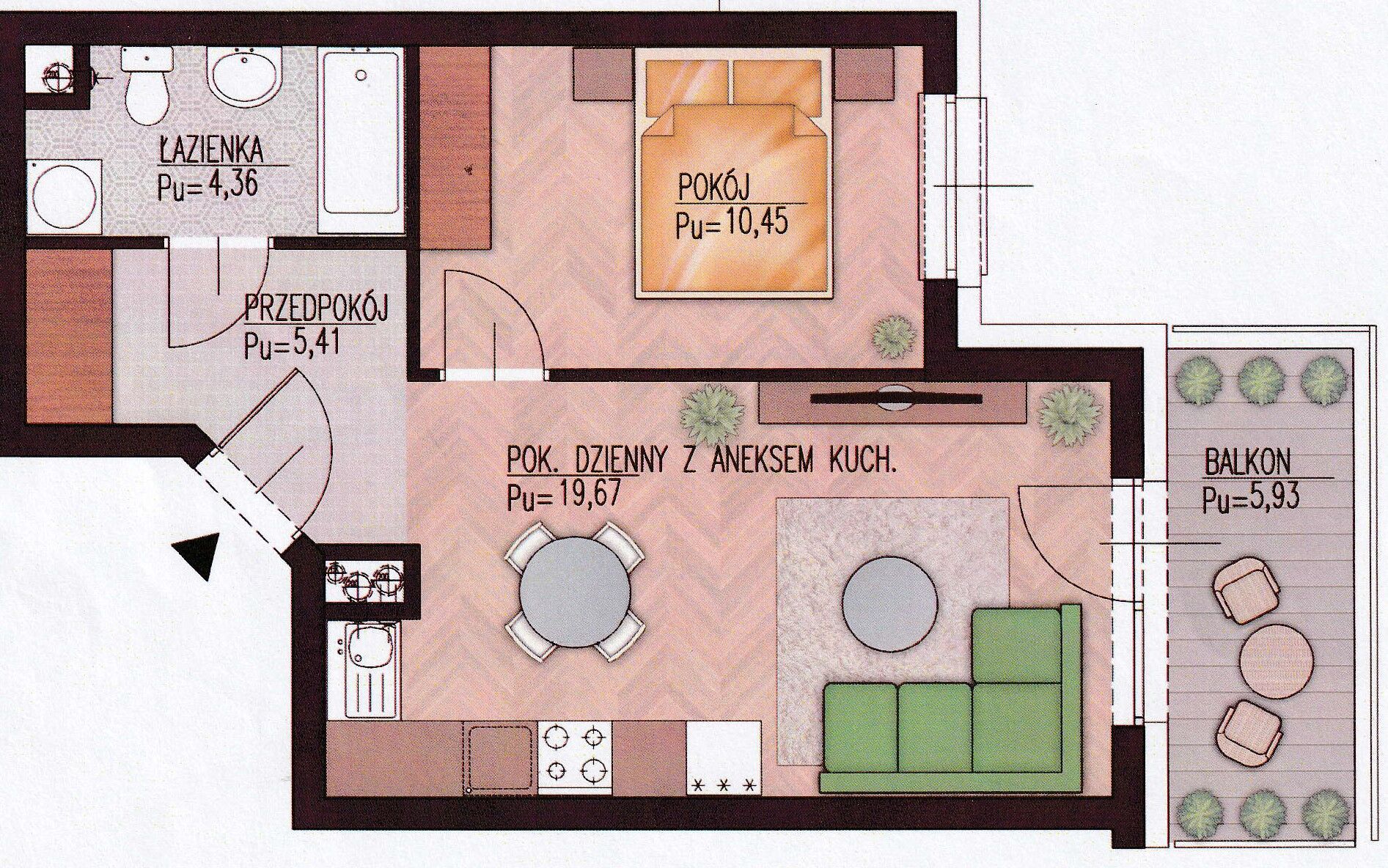 ul. Kręta  48 - Nowe mieszkanie gotowe do wprowadzenia