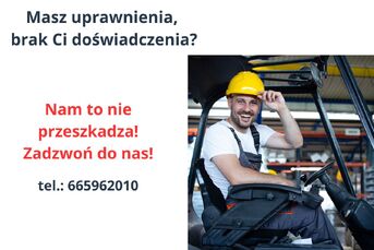 Operator Wózka Widłowego / Operator Piły Panelowej