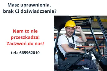 Operator Wózka Widłowego / Operator Piły Panelowej