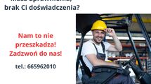 Zdałeś egzamin na Operatora Wózka Widłowego? Dołącz do nas!