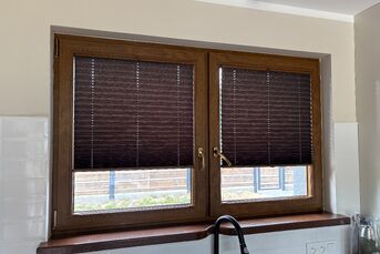 Naprawa plis, rolet plisowanych