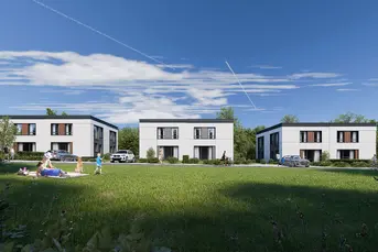 Porosły * ostatnie dwa domy * ul. Wspólna