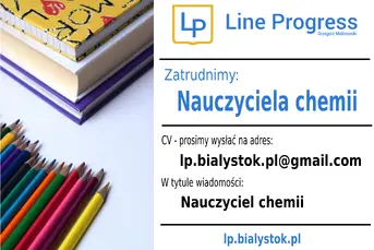 Zatrudnię Nauczyciela Chemii