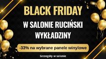 BLACK FRIDAY w Ruciński Wykładziny