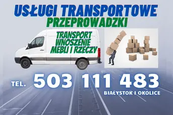 TRANSPORT MEBLI AGD różnych rzeczy i przeprowadzki