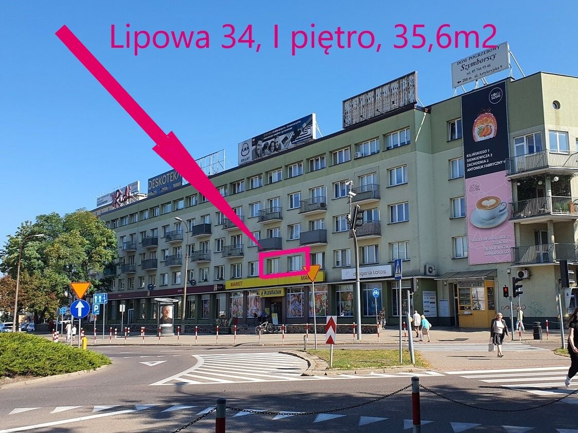 LIPOWA 34 * MIESZKANIE lub GABINET w SAMYM CENTRUM