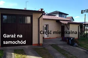 Duże mieszkanie wraz z garażem na samochód.