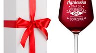 kieliszki do wina z grawerem na prezent
